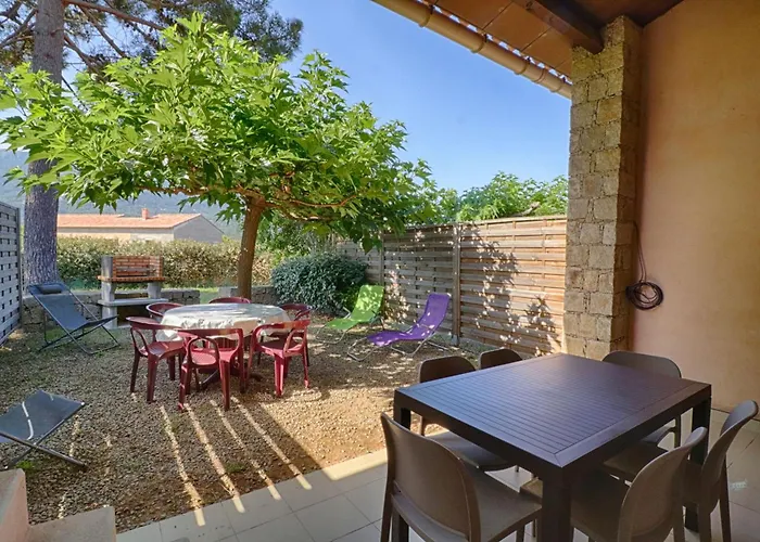 N3 Rez De Jardin La Liscia 아파트